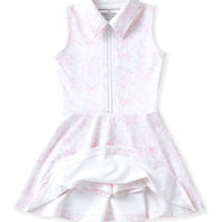 Swoon Kids Pink Toile Tennis Dress