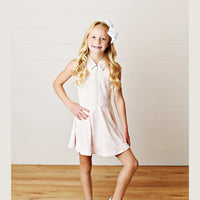Swoon Kids Pink Toile Tennis Dress