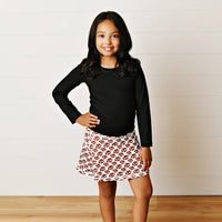 Swoon Kids Football Tennis Skirt