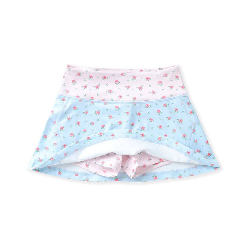 Swoon Kids Fancy Floral Tennis Skirt