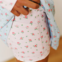 Swoon Kids Fancy Floral Tennis Skirt