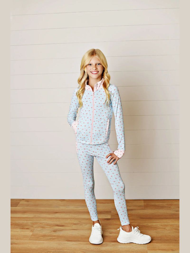 Swoon Kids Fancy Floral Active Leggings