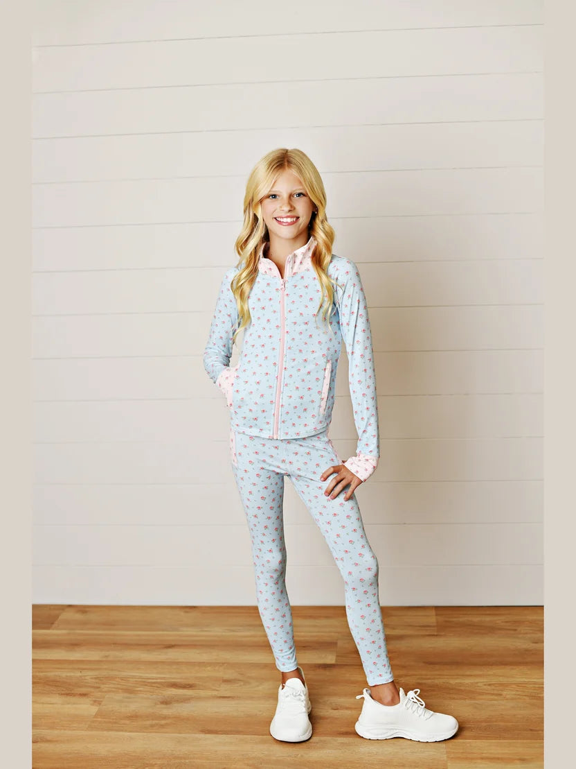 Swoon Kids Fancy Floral Active Leggings