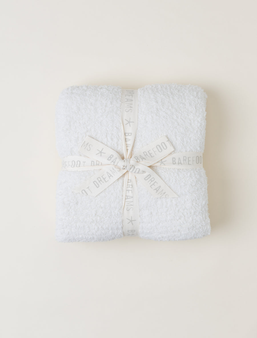BareFoot Dreams CozyChic Throw - Cream