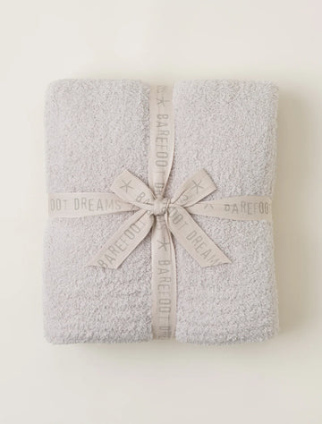 BareFoot Dreams CozyChic Throw- Stone