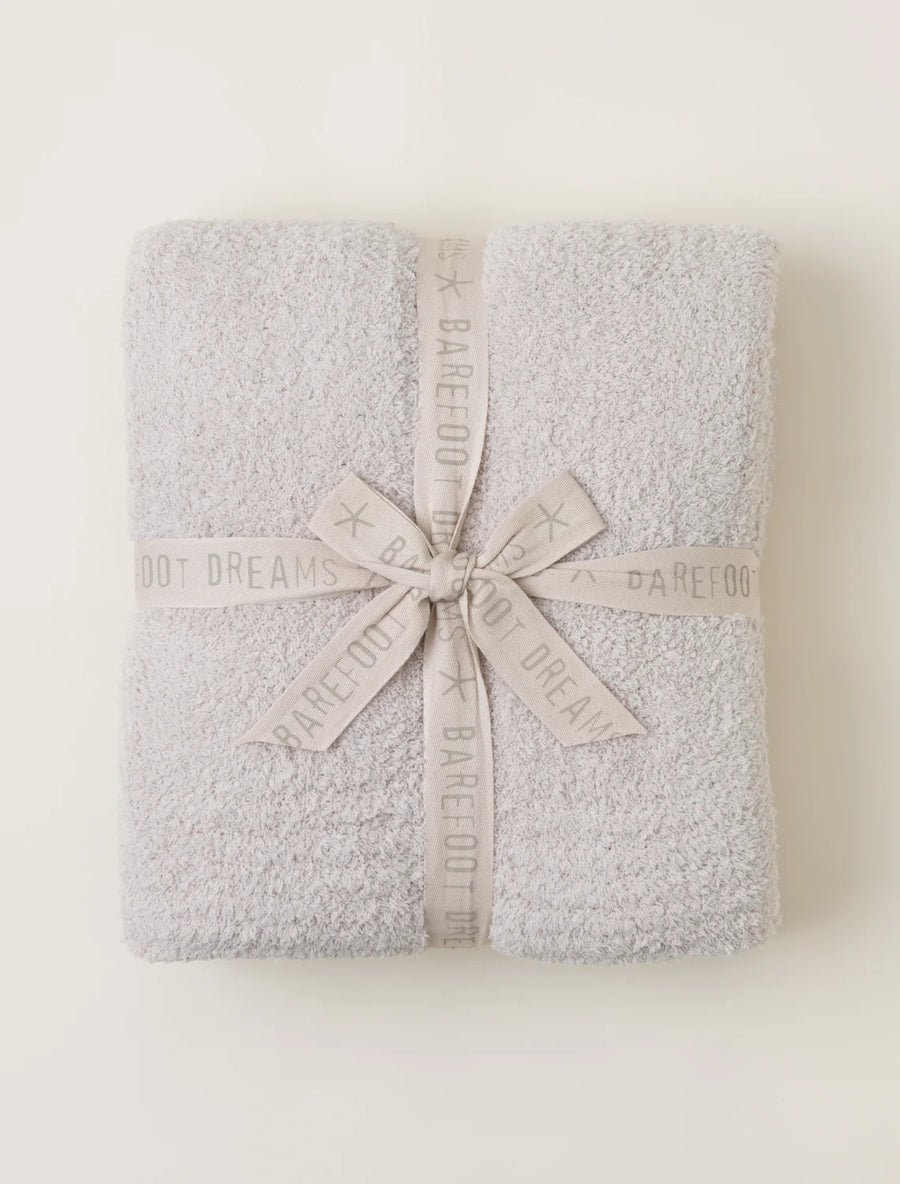 BareFoot Dreams CozyChic Throw- Stone