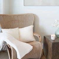 BareFoot Dreams CozyChic Ribbed Throw - White
