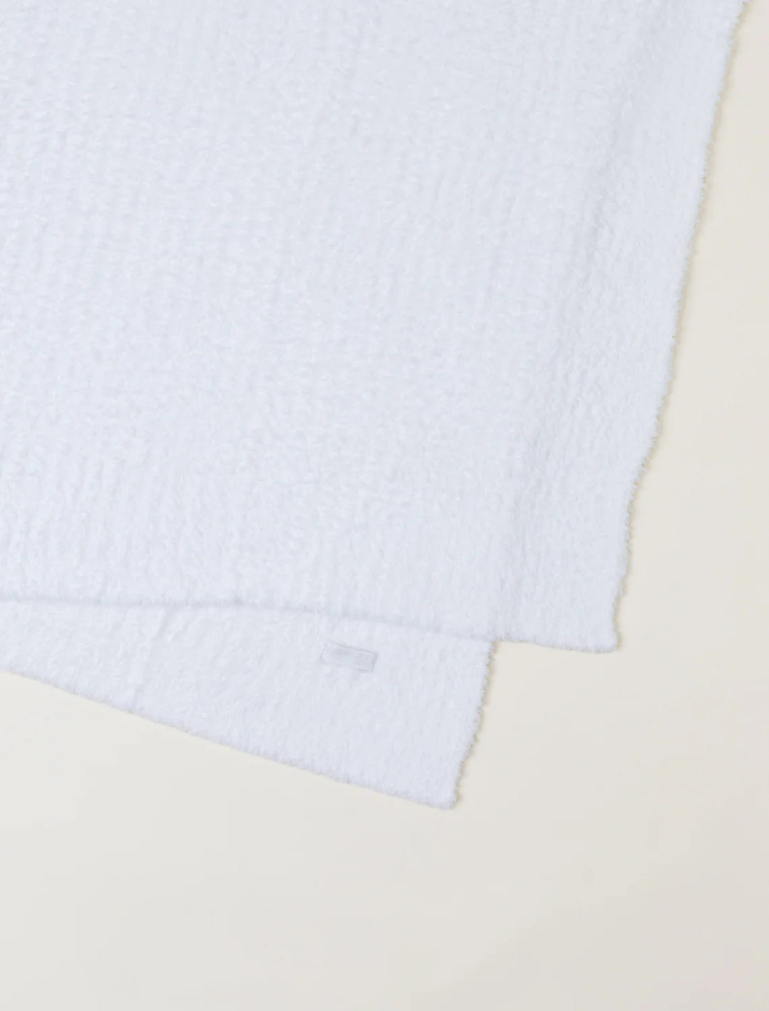 BareFoot Dreams CozyChic Ribbed Throw - White