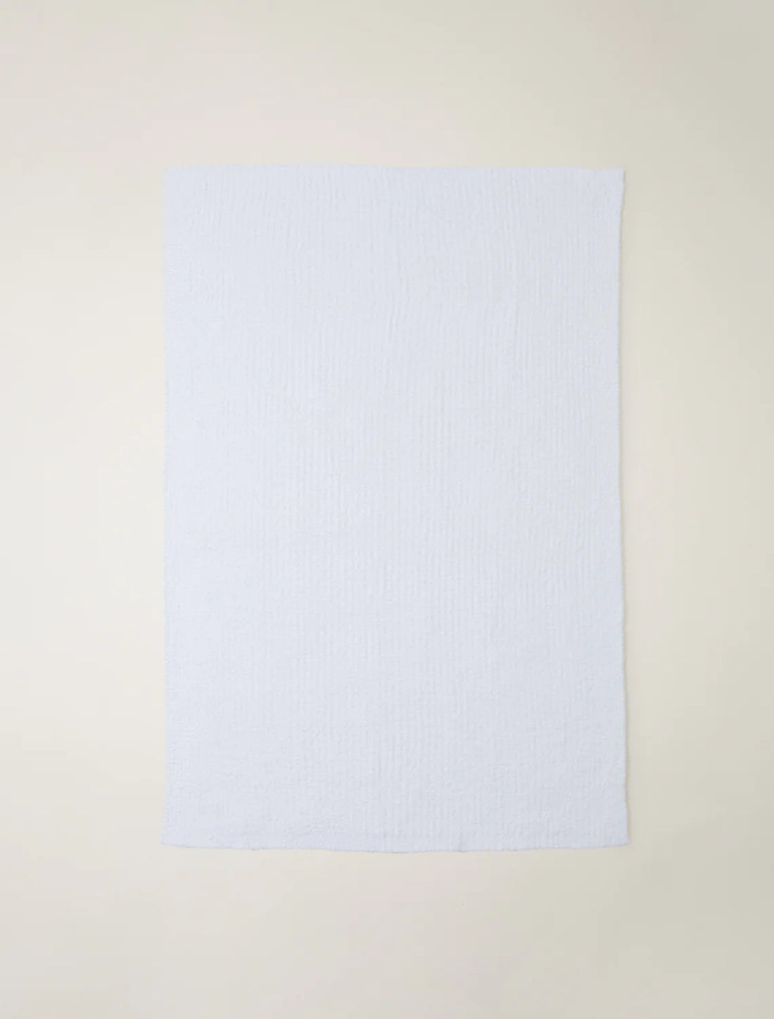 BareFoot Dreams CozyChic Ribbed Throw - White