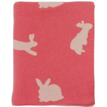 Darzzi Pink Bunny Blanket