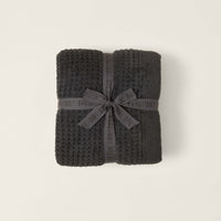 Barefoot Dreams CozyChic Waffle Throw - Carbon