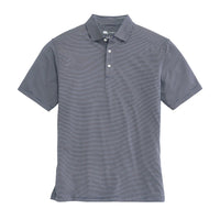 Onward Reserve Birdie Stripe Performance Polo - Dark Denim