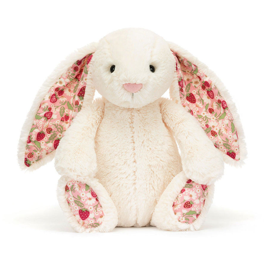 Jellycat Blossom Cream Berry Bunny, Little