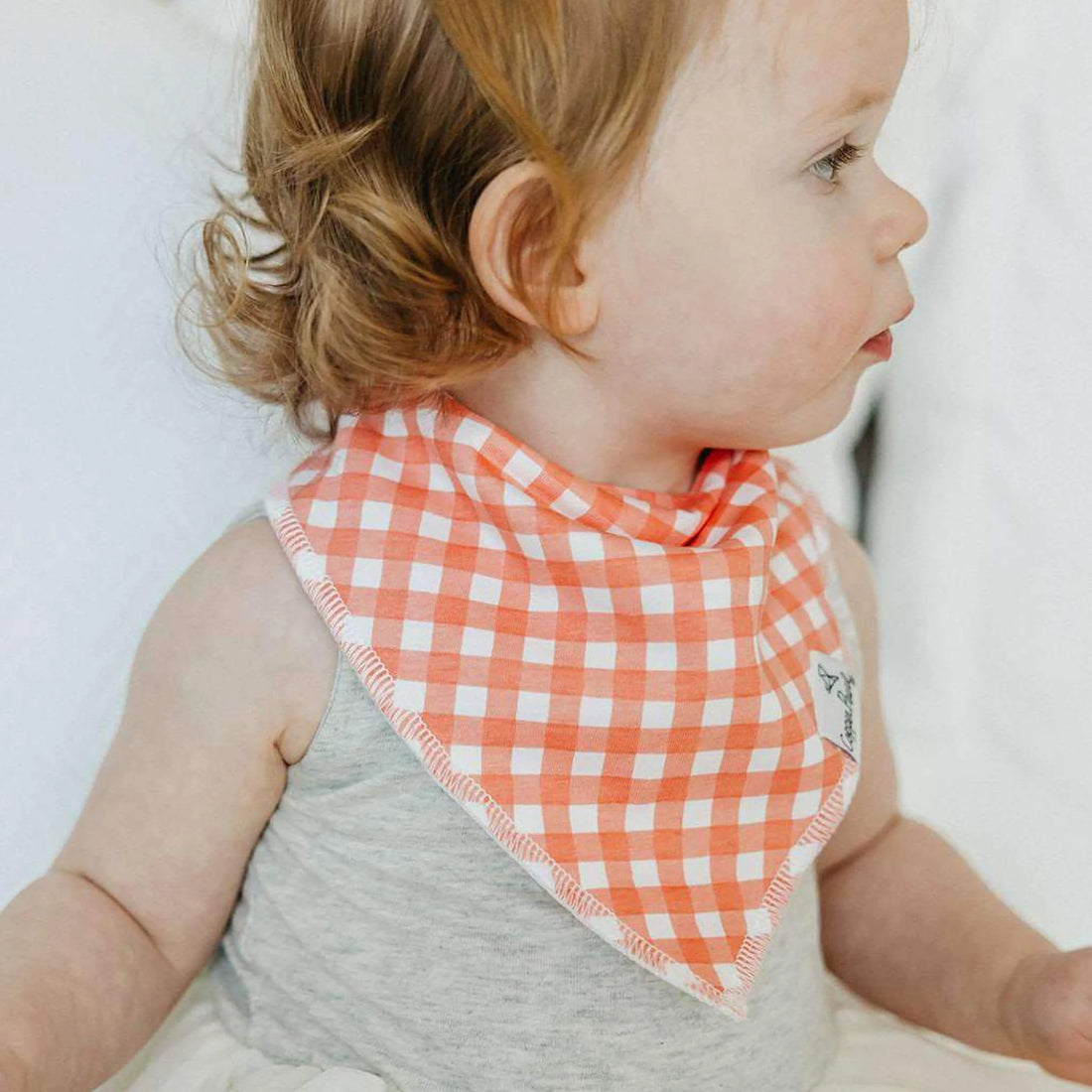 Copper Pearl Baby Bandana Bib Set - Goosie