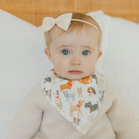 Copper Pearl Baby Bandana Bib Set - Rufus