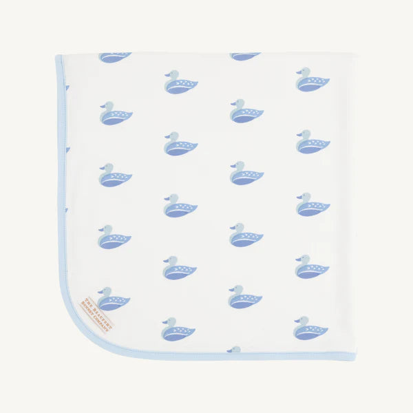 Beaufort Bonnet Baby Buggy Blanket - Marrimack Quack Quacks