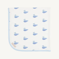 Beaufort Bonnet Baby Buggy Blanket - Marrimack Quack Quacks