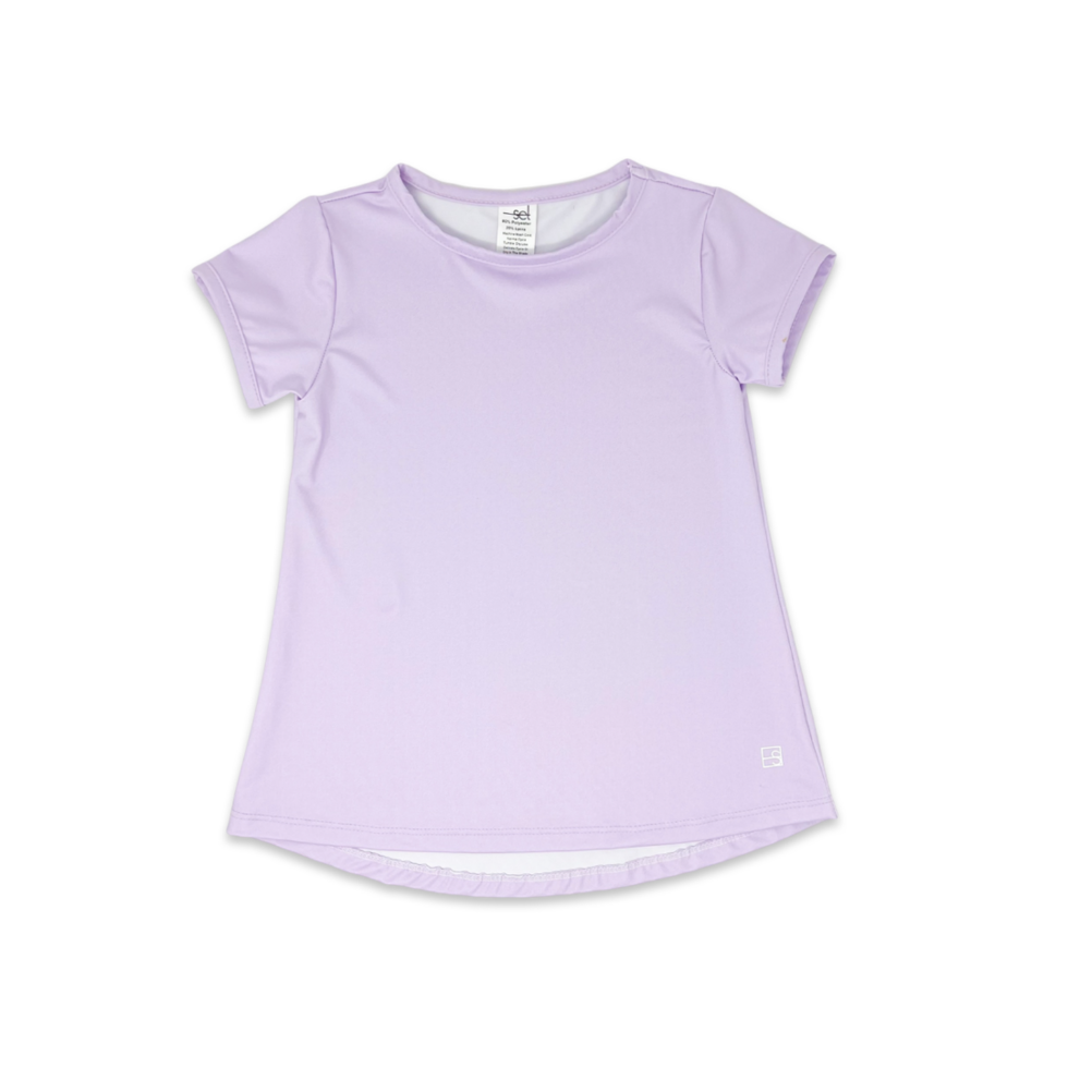 Set Fashion Bridget Basic Tee- Petal Purple