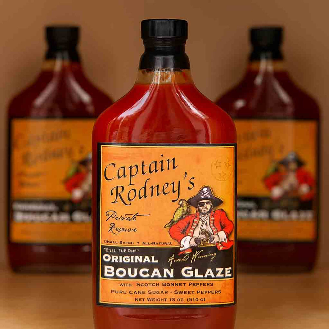 Captain Rodney Boucan Original Glaze