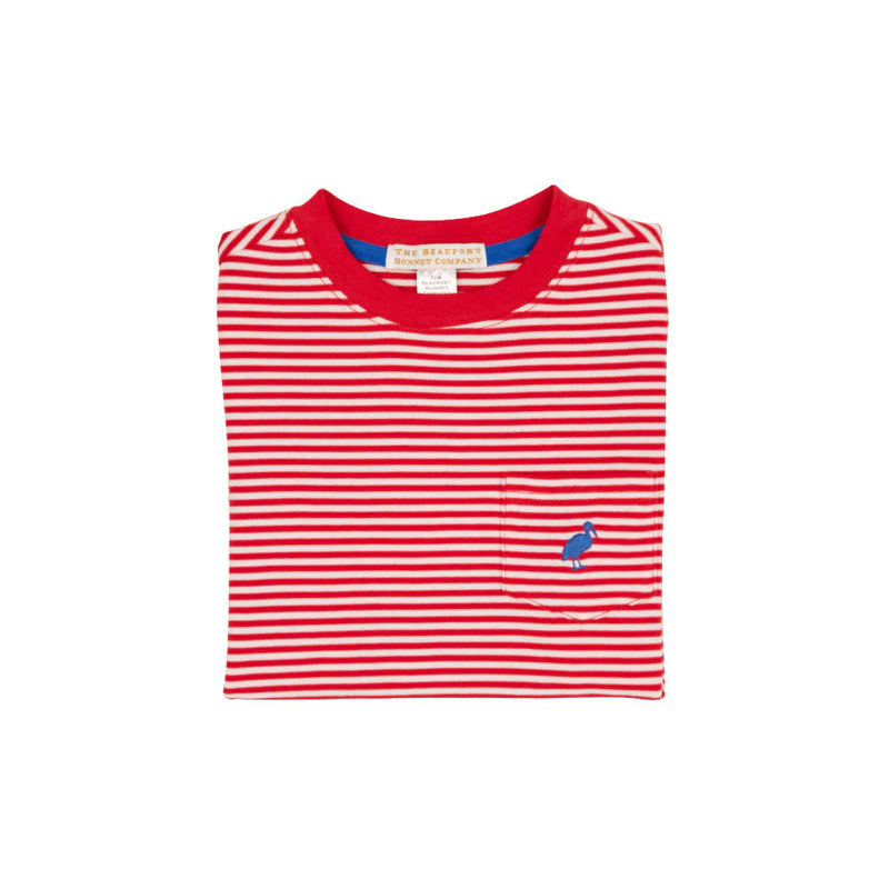 Beaufort Bonnet Carter Crewneck - Richmond Red Stripe/Richmond Red/Rockefeller Royal Star
