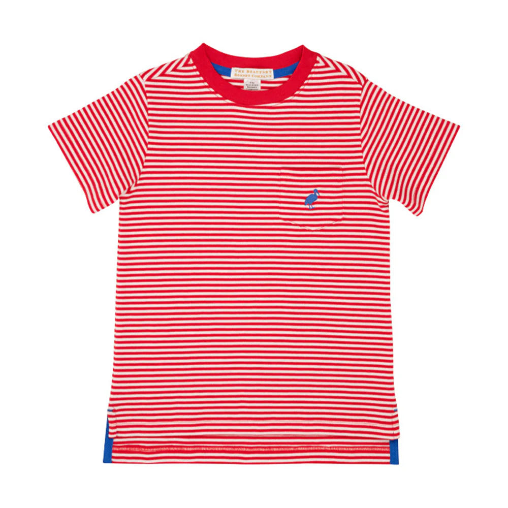 Beaufort Bonnet Carter Crewneck - Richmond Red Stripe/Richmond Red/Rockefeller Royal Star