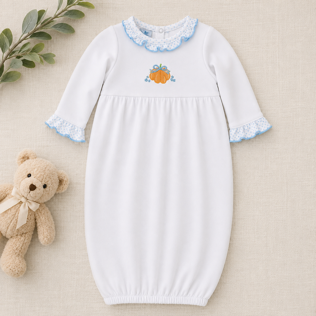 Magnolia Baby Prettiest in the Patch Gathered Gown