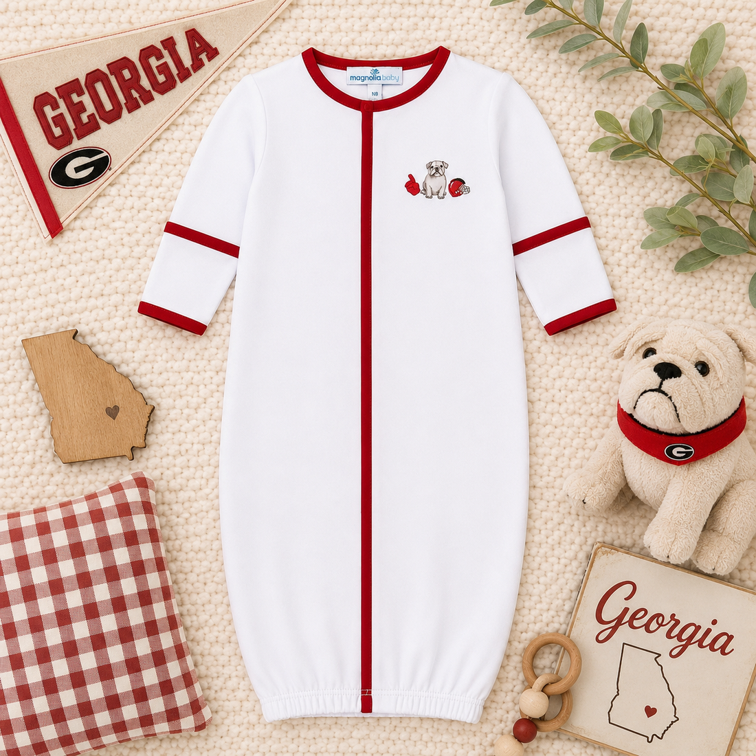 Magnolia Baby Gameday Dawgs Converter