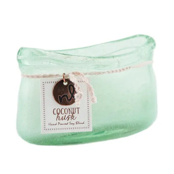 Northern Lights Windward- Coconut Husk Boat Candle