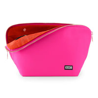 Kuushi Vacationer Makeup Bag - Bubble Gum Pink/Orange