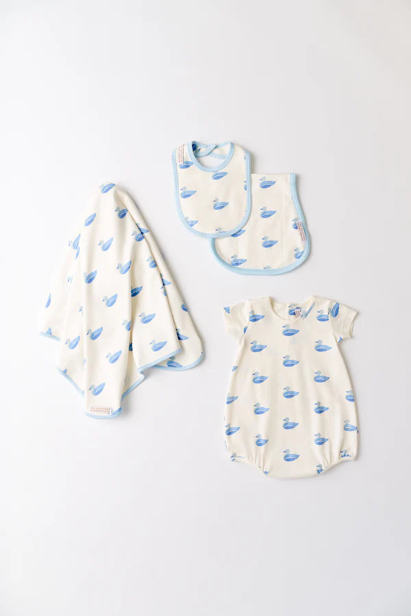 Beaufort Bonnet Oopsie Daisy Burp Cloth - Marrimack Quack Quacks