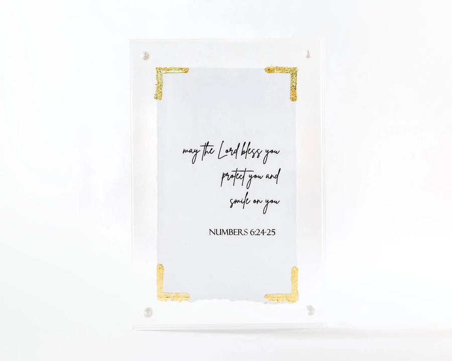 Eva Belle Acrylic Frame 4x6-Numbers