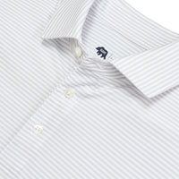 Onward Reserve Echo Stripe Performance Polo - Harbor Mist