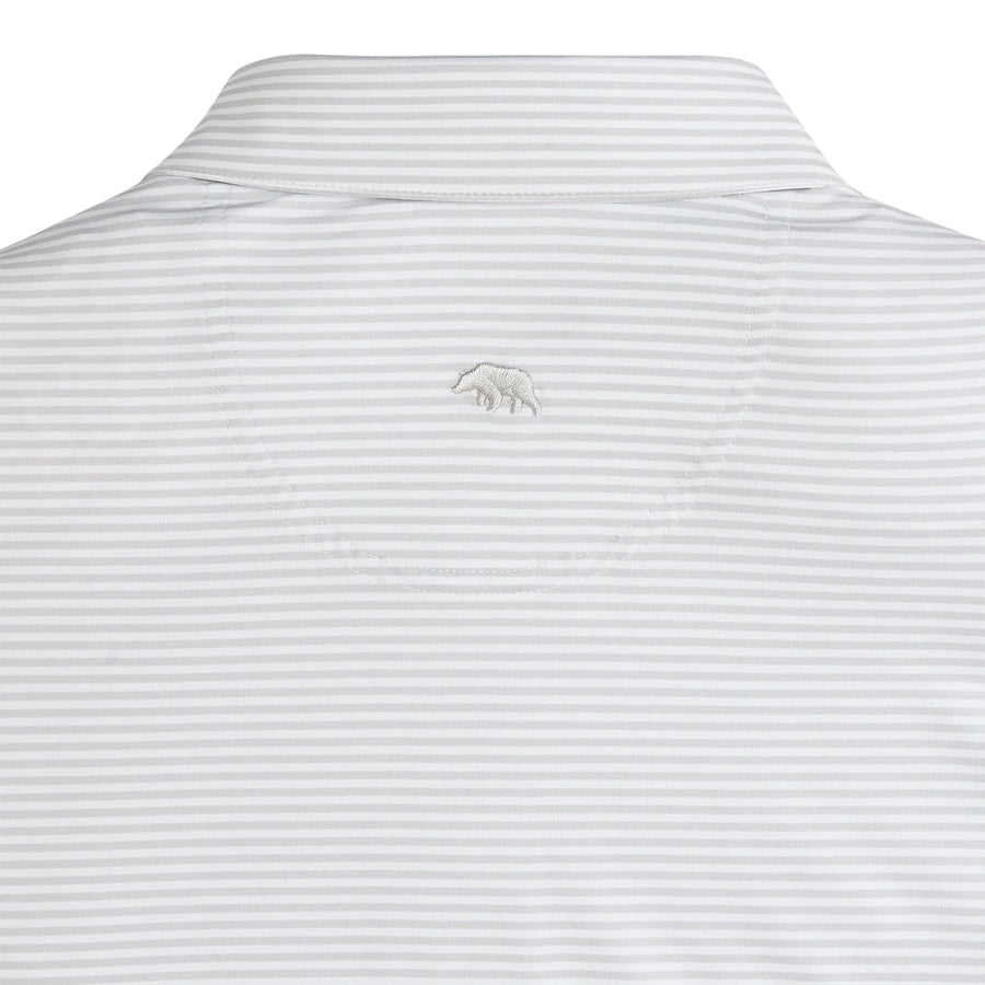 Onward Reserve Echo Stripe Performance Polo - Harbor Mist