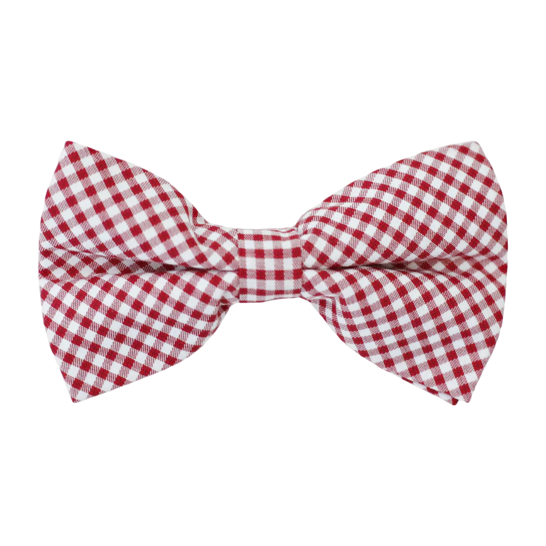 Brown Bowen Bowtie-Red Gingham