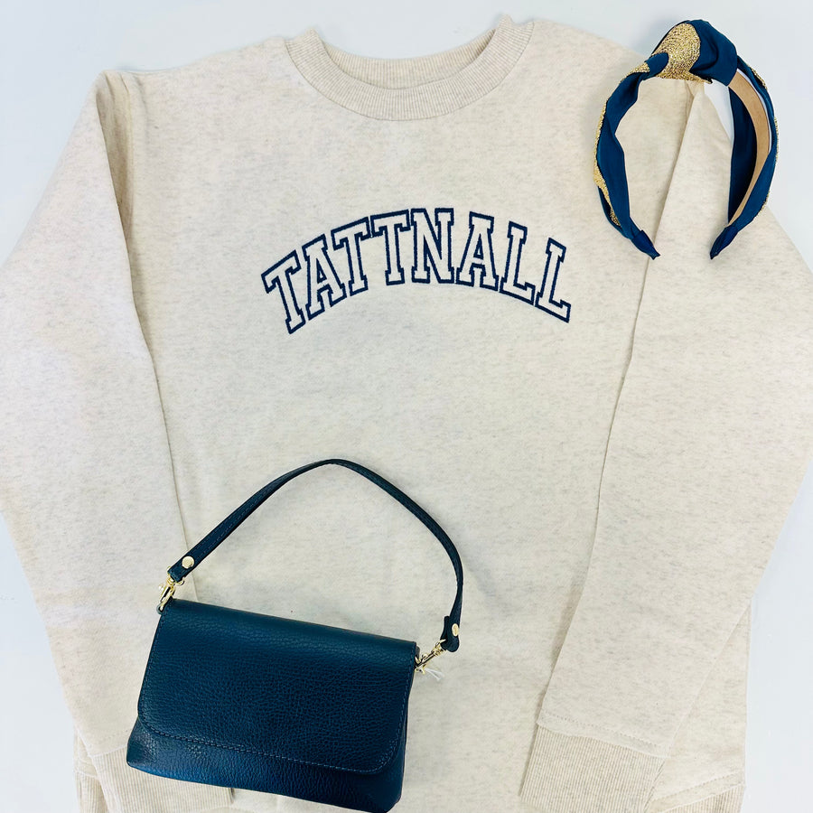 Vintage Embroidered Tattnall Crewneck