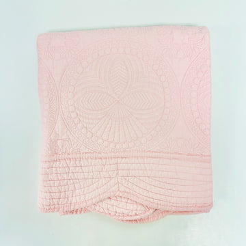 Baby Quilt - Light Pink