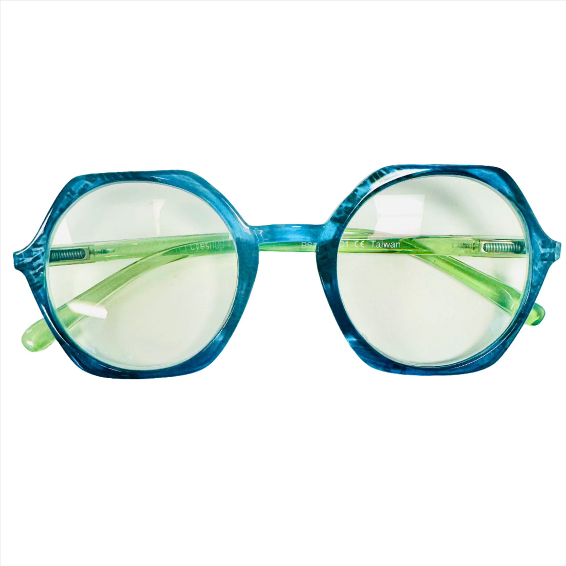 RS EyeShop Blue / Green Readers