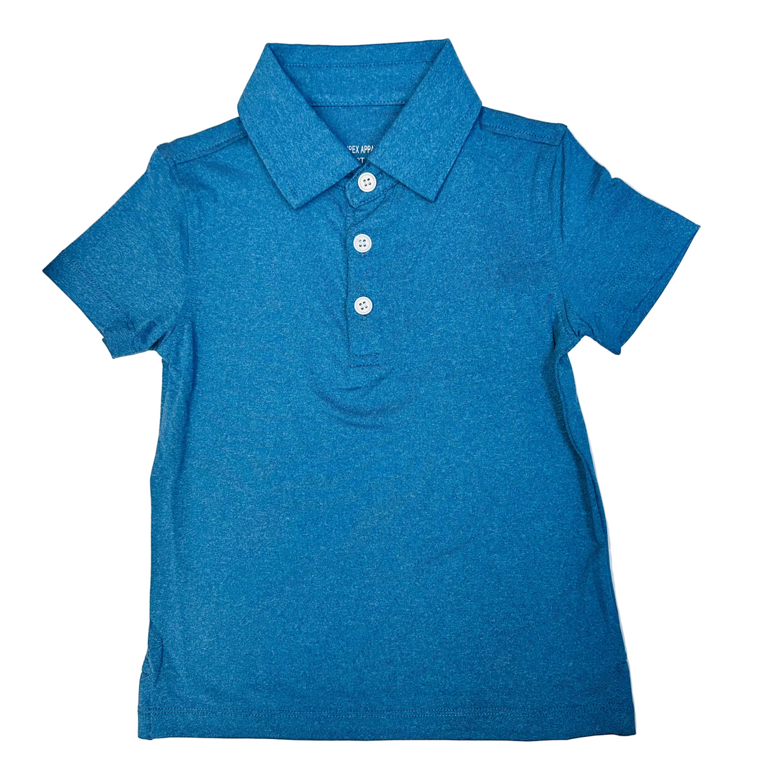 Youth Blue Heather polo