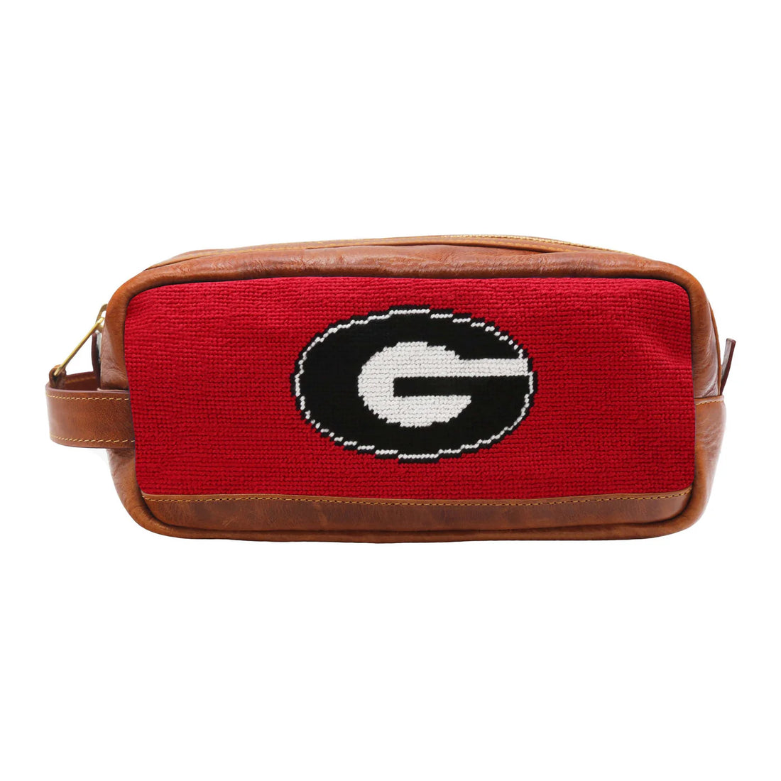 Smathers & Branson Georgia G Toiletry Bag - Red