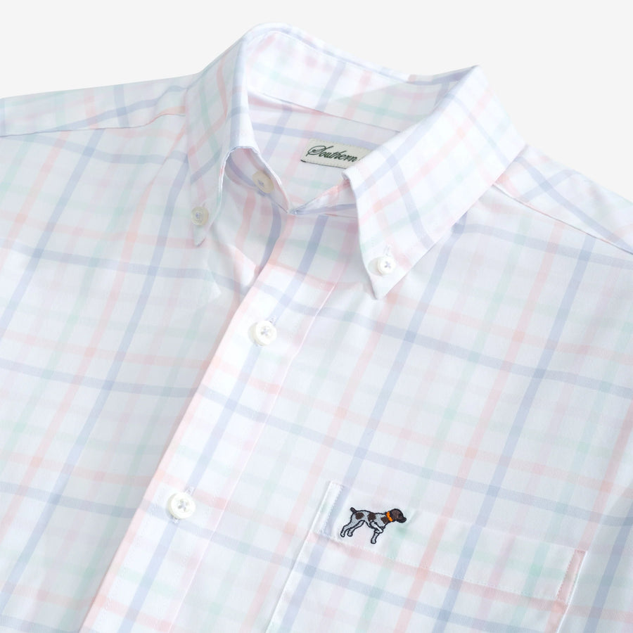 Southern Point Youth Hadley Perf Shoreline Plaid