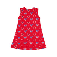 Beaufort Bonnet Sleeveless Polly Play Dress - Star Spangle Swag