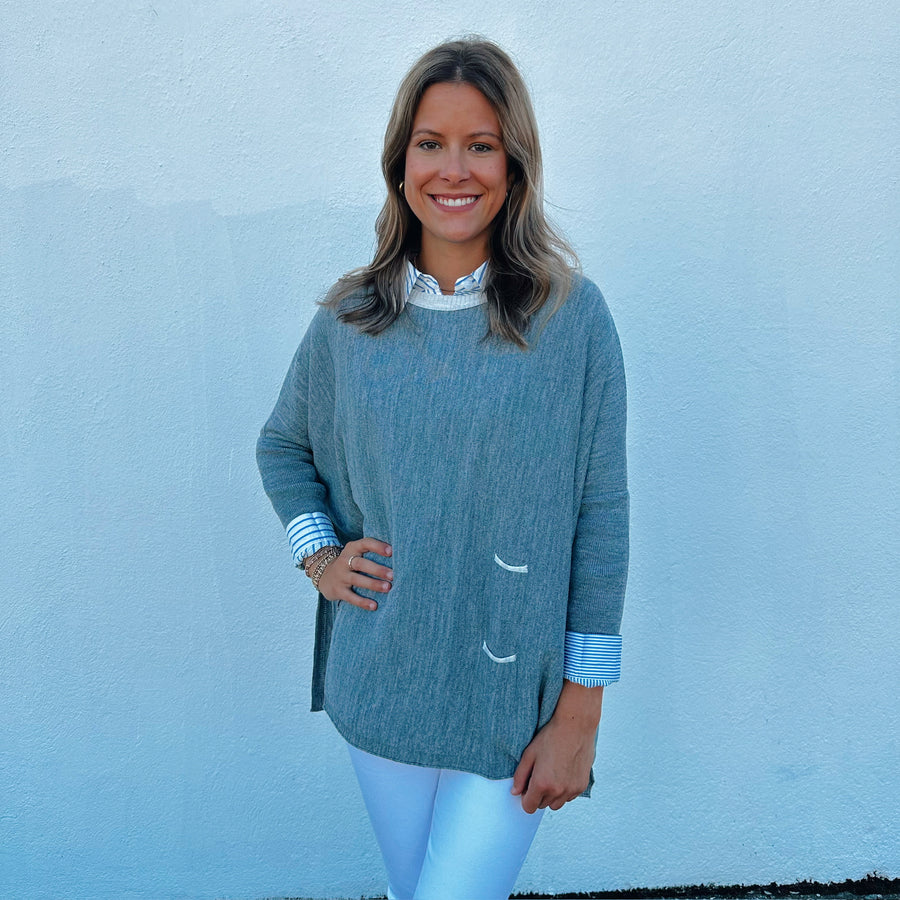 MerSea Catalina Crewneck Travel Sweater