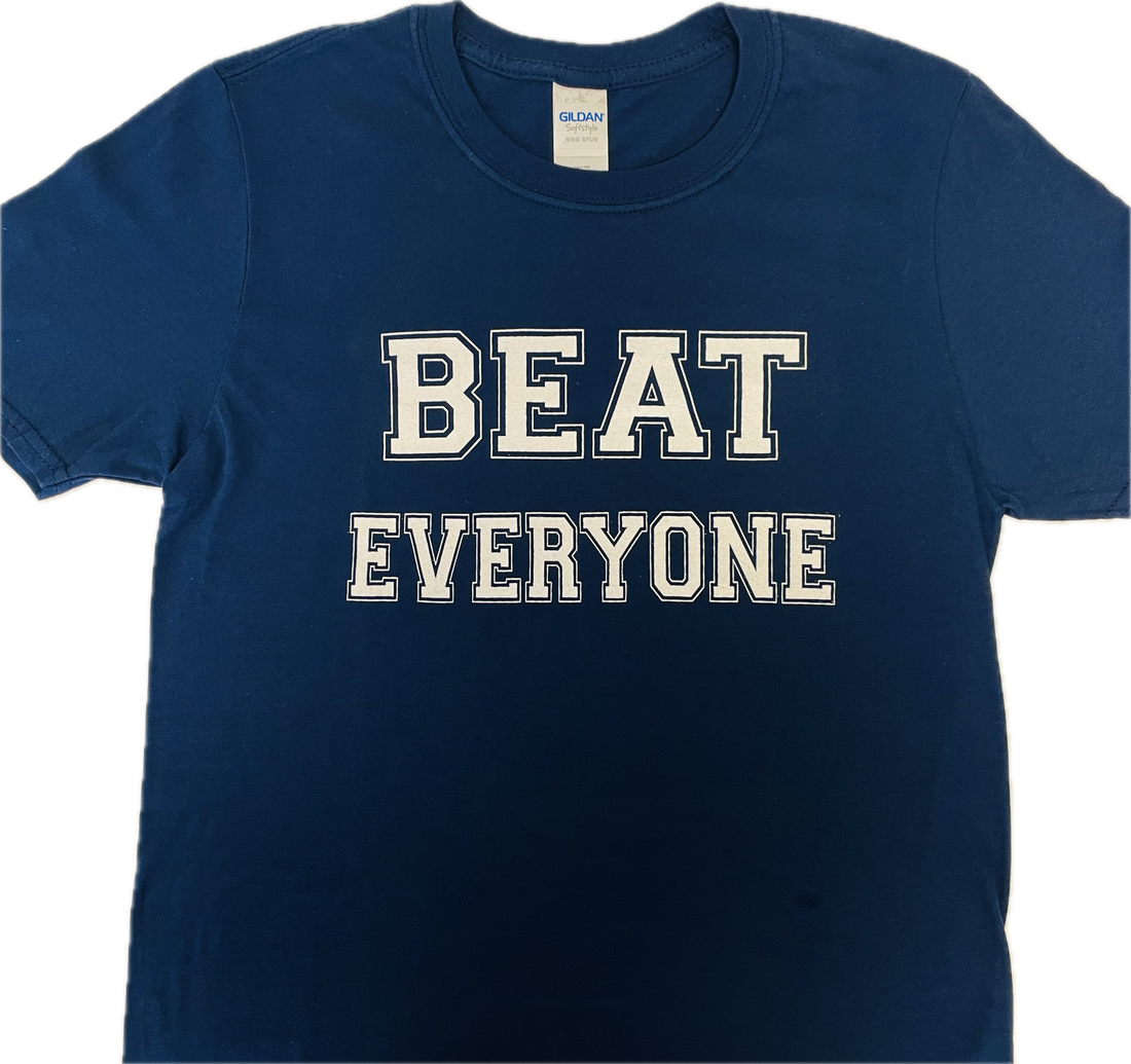 Beat Everyone Navy Spirit Shirt