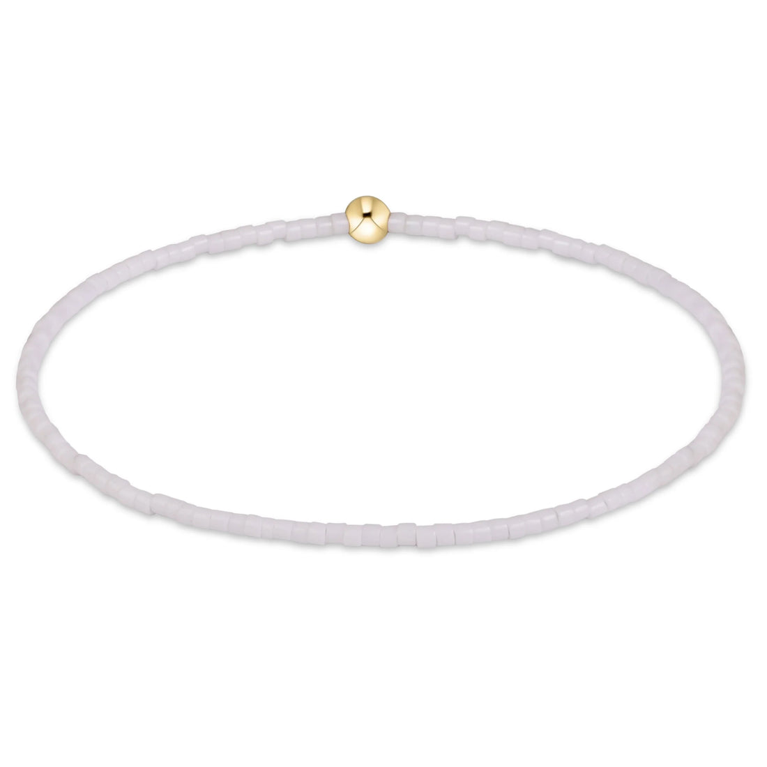 Enewton Egirl Gameday Hope Classic Bracelet- White