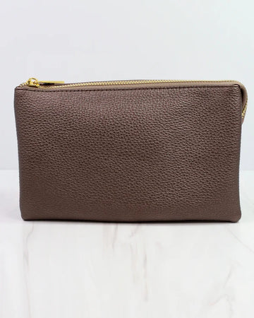 Caroline Hill Liz Crossbody Bag Bronzite
