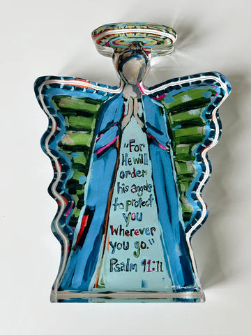 Chelsea McShane"To Protect You Angel" acrylic