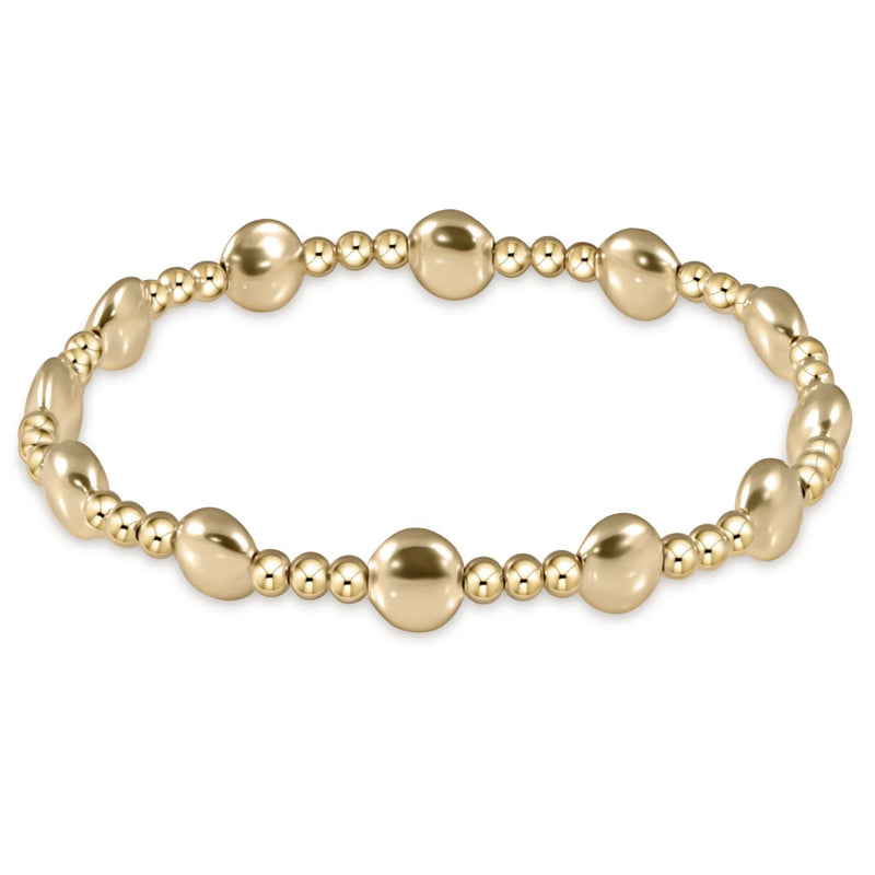 ENewton honesty sincerity gold 6mm bracelet