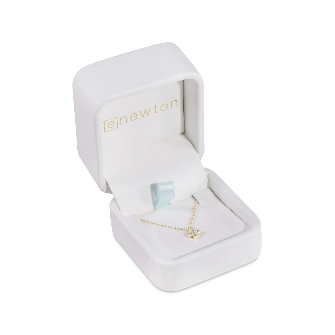 Enewton 14kt Gold and Diamond Signature Cross Necklace