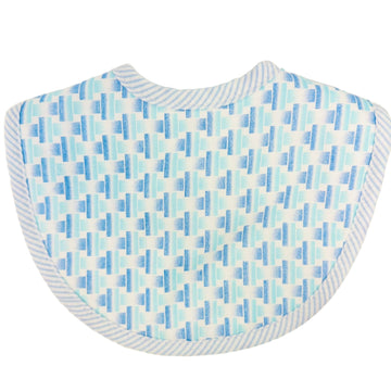 3 Marthas Medium Bib- Light Blue