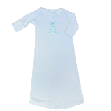 JJ Pima Blue Tree Gown